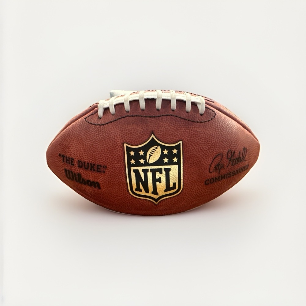 Authentic Wilson "The‎ Duke" Official NFL Leather Game Football *NO BOX*